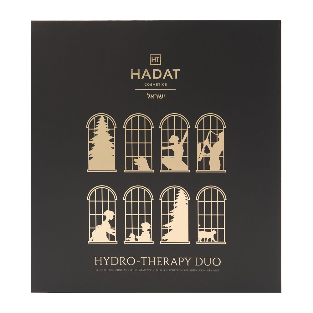 HADAT COSMETICS Набор для волос (шампунь 70 мл + кондиционер 70 мл) Hydro - Therapy Duo, фото 1