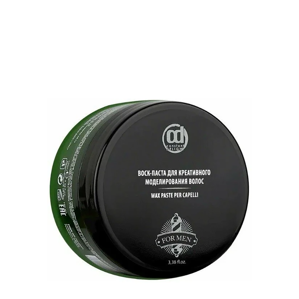 CONSTANT DELIGHT Воск-паста для креативного моделирования волос / BARBER 100 мл, фото 1