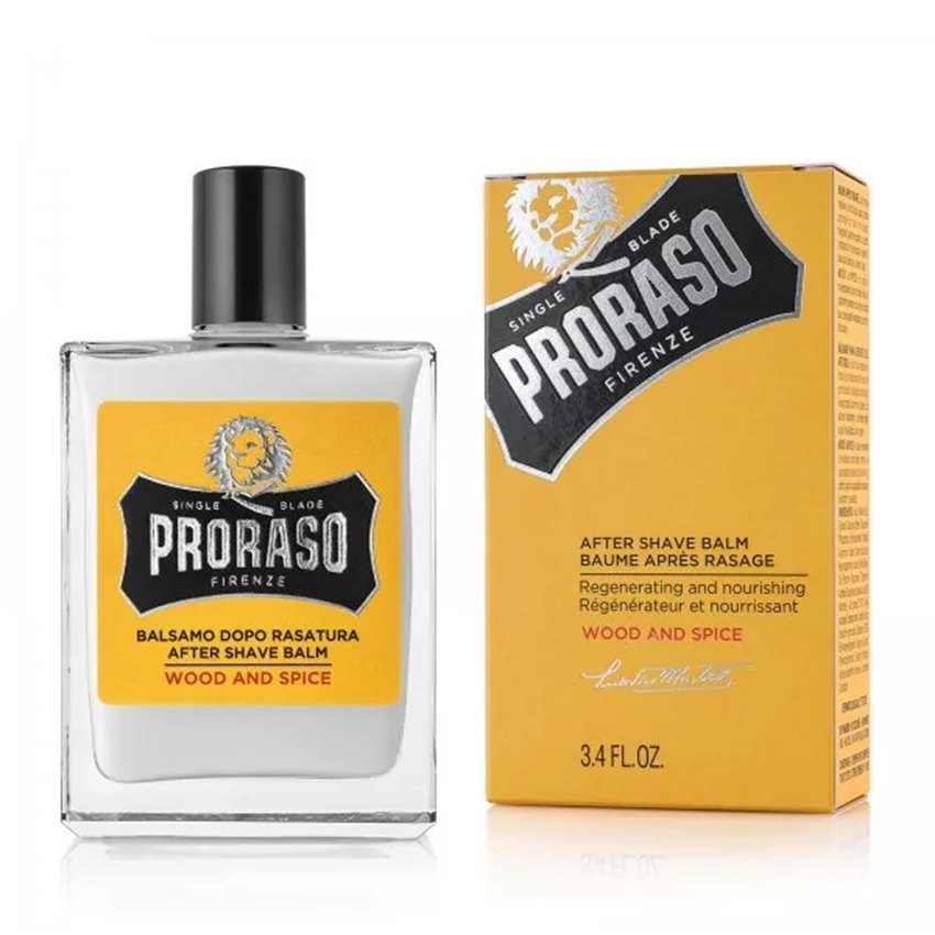PRORASO Бальзам смягчающий после бритья / WOOD AND SPICE 100 мл, фото 2