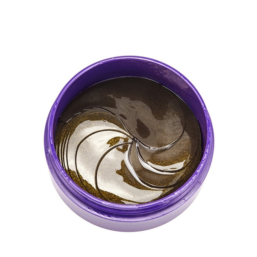 BEAUTYDRUGS Патчи для глаз с золотом и жемчугом / Black&Goldy Hydrogel Eyepatch 60 шт, фото 3