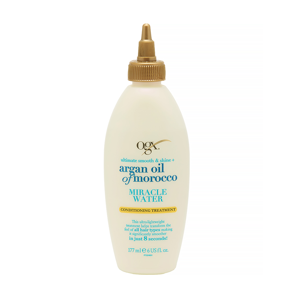 OGX Филлер для экспресс-восстановления тонких волос с экстрактом арганы / Argan Oil of Morocco Lightweight Miracle Water 177 мл, фото 1