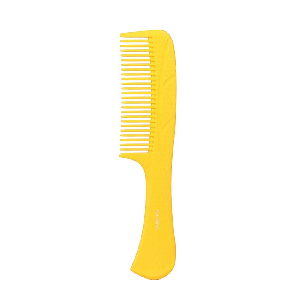 SOLOMEYA Арома-расческа, гребень для волос с ароматом манго / Aroma Detangling Hair Comb Mango, фото 1