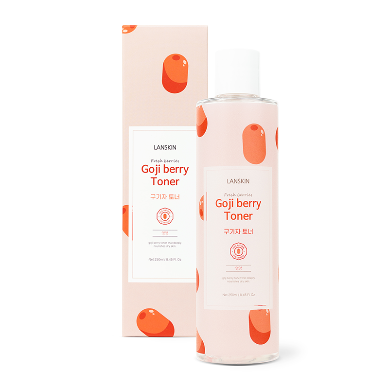 LANSKIN Тонер омолаживающий с ягодами годжи / LanSkin 250 мл, фото 3