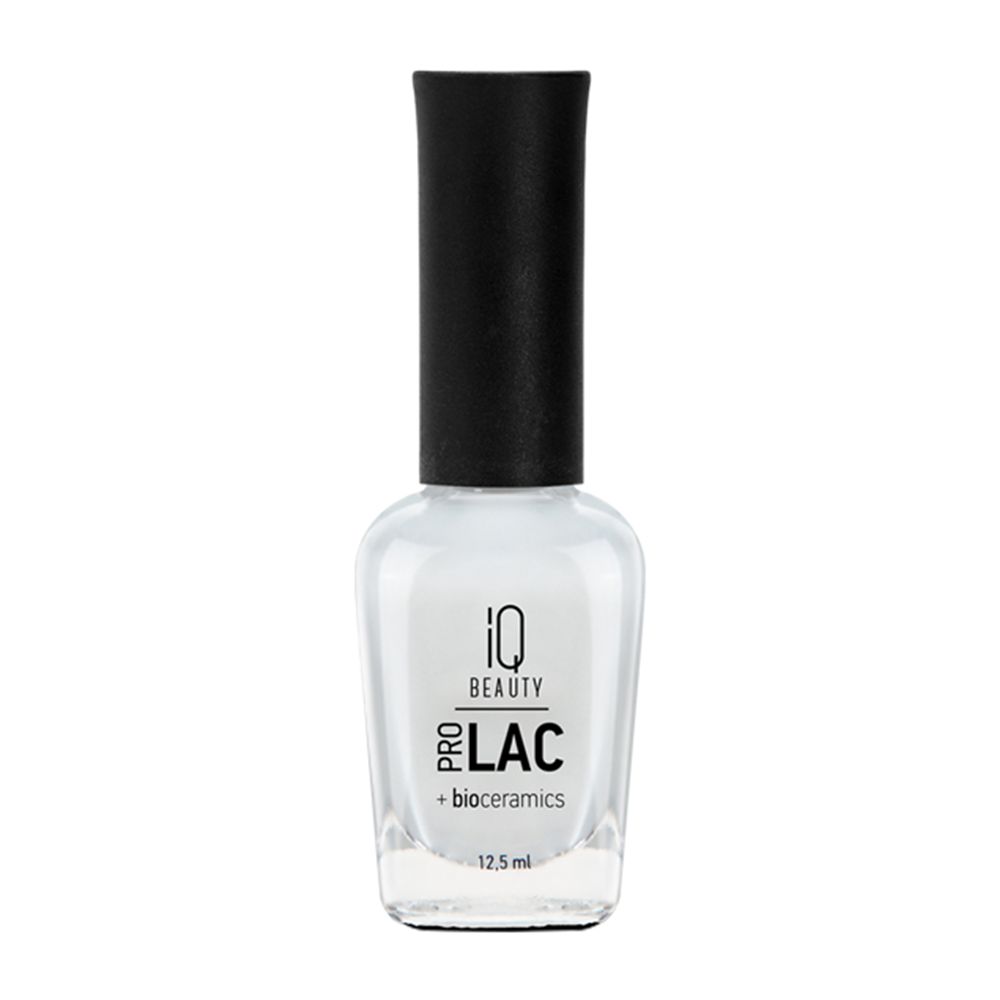 IQ BEAUTY 044 лак профессиональный укрепляющий для ногтей с биокерамикой / Nail polish PROLAC+bioceramics 12,5 мл, фото 1