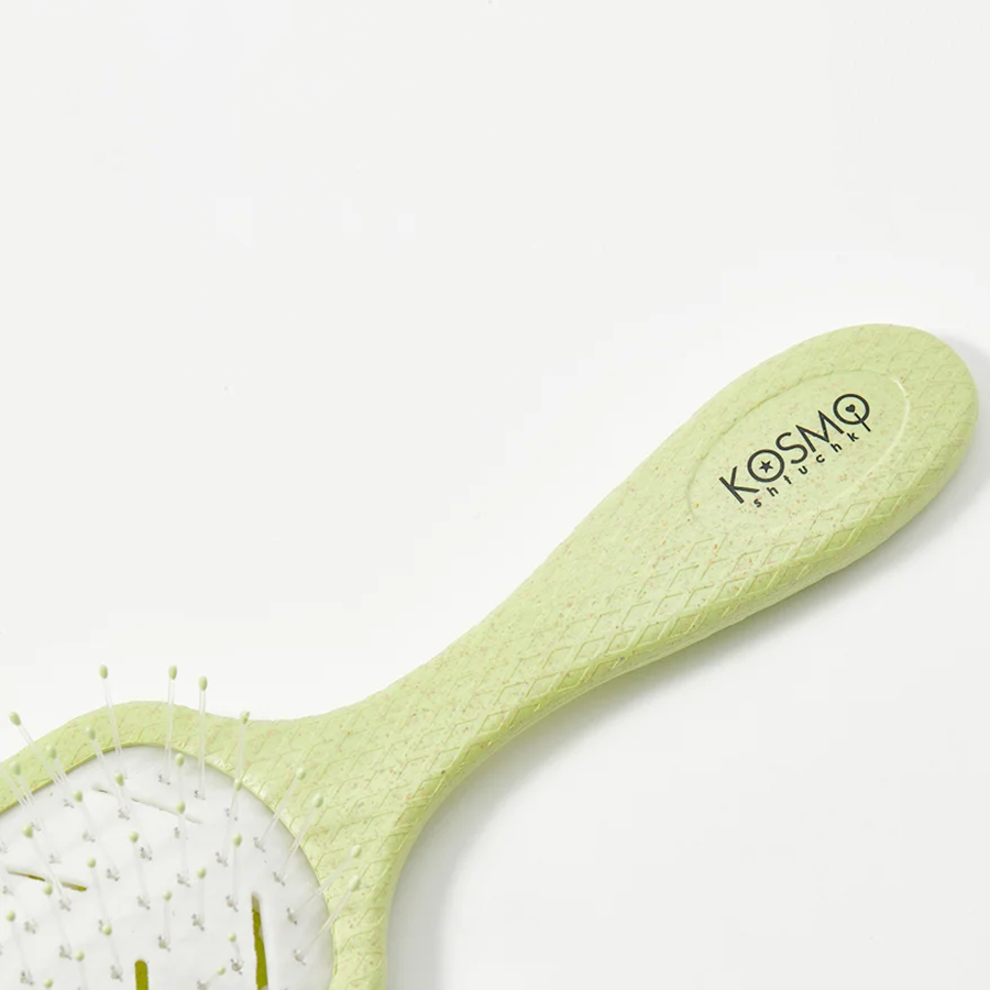 KOSMO SHTUCHKI Расчёска массажная 5339-B4, зеленая / KOSMO SHTUCHKI, фото 4