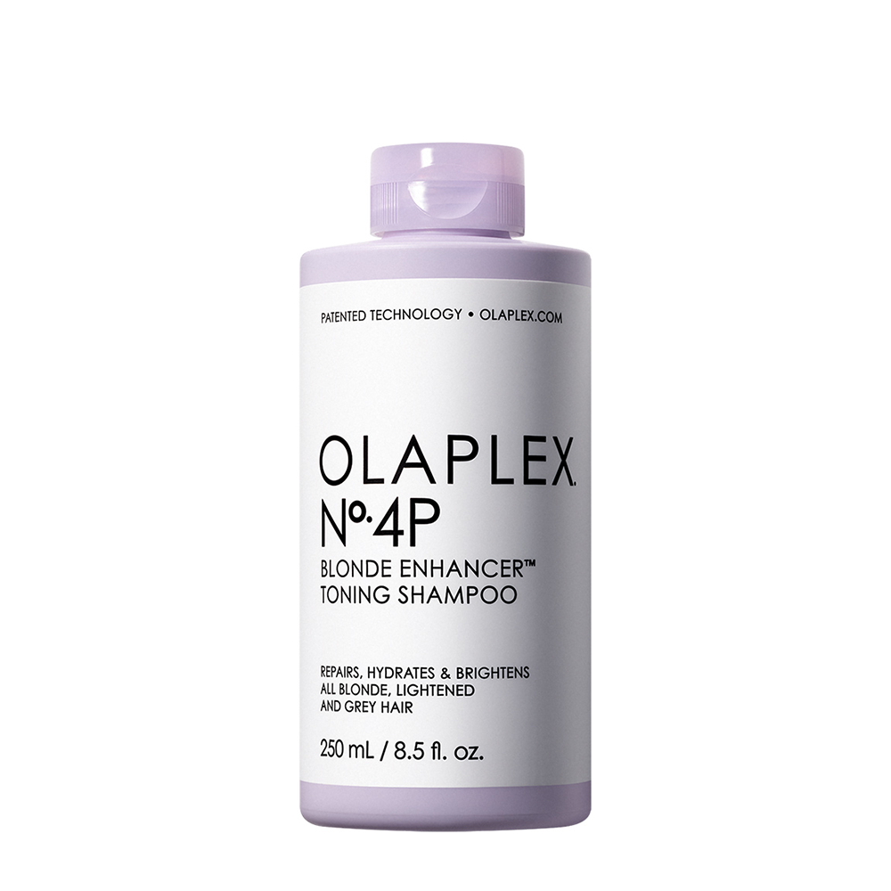OLAPLEX Шампунь тонирующий Система защиты светлых волос / No.4P Blonde Enhancer Toning Shampoo 250 мл, фото 1