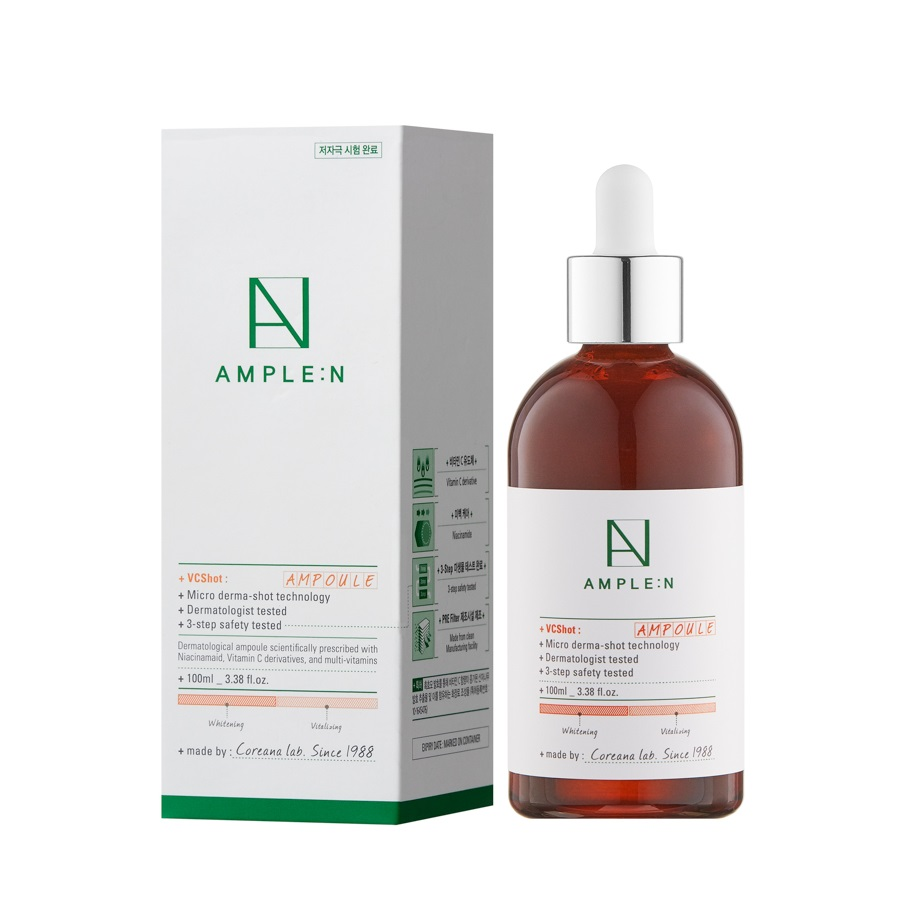 AMPLE:N Концентрат ампульный Витаминная бомба / VC SHOT AMPOULE 100 мл, фото 1