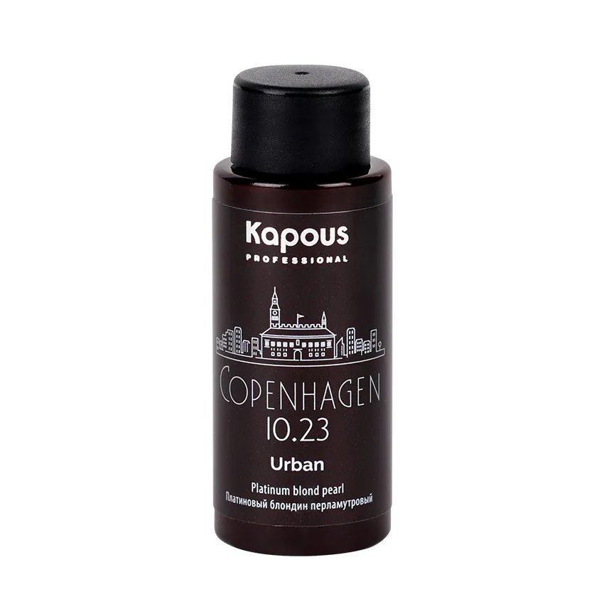 KAPOUS 10.23 краситель жидкий полуперманентный для волос, Копенгаген / LC Urban 60 мл, фото 2