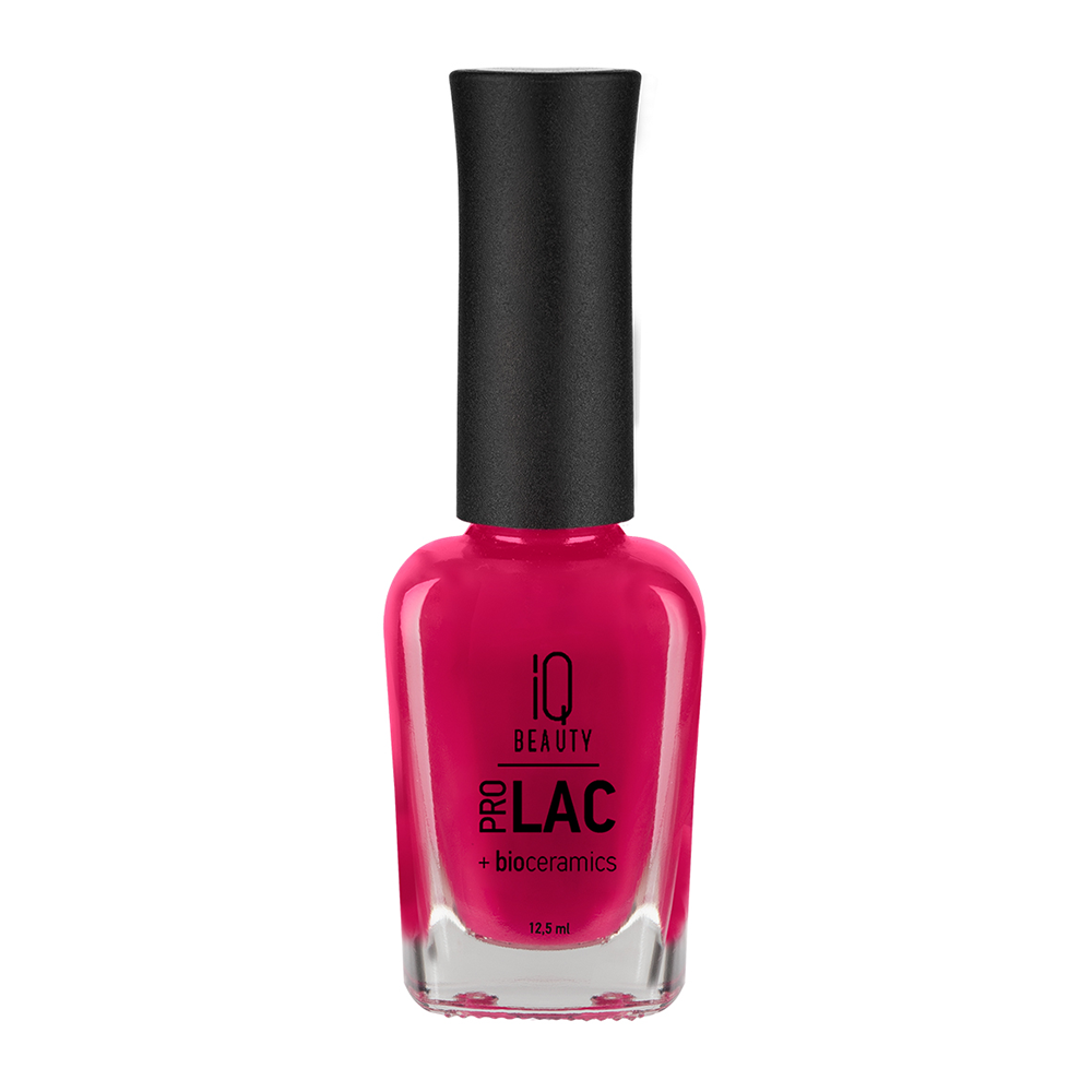 IQ BEAUTY 056 лак для ногтей укрепляющий с биокерамикой / Nail polish PROLAC + bioceramics 12.5 мл, фото 1