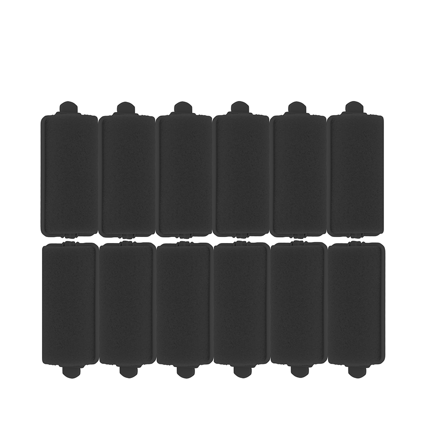 DEWAL PROFESSIONAL Бигуди поролоновые, черные d 28 мм 12 шт, фото 2