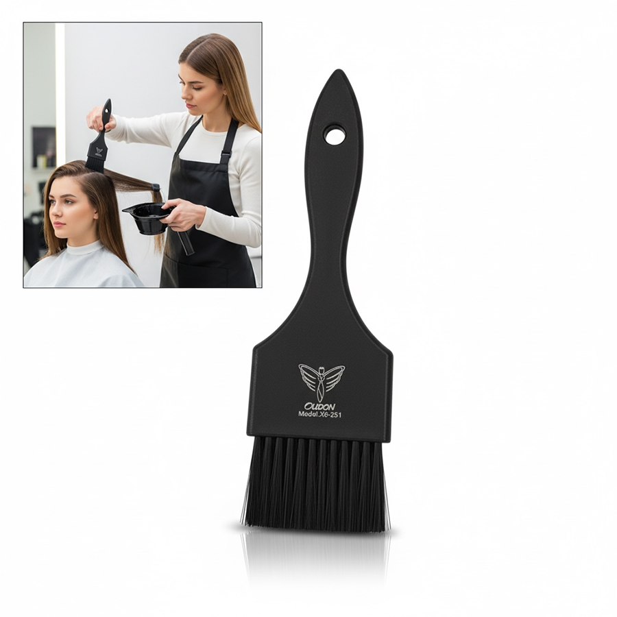 IWOU PROFESSIONAL Кисть для окрашивания широкая черная 55мм, фото 3