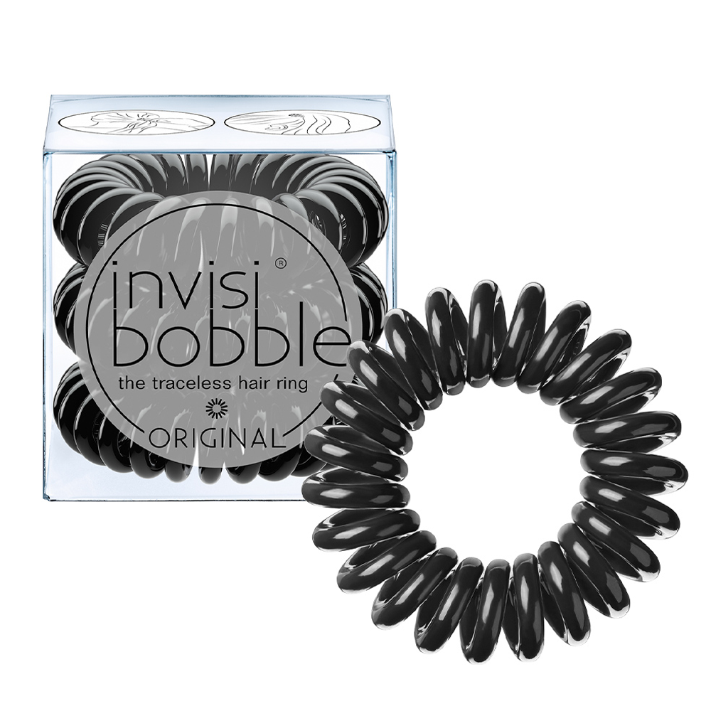INVISIBOBBLE Резинка-браслет для волос / invisibobble ORIGINAL True Black, фото 1