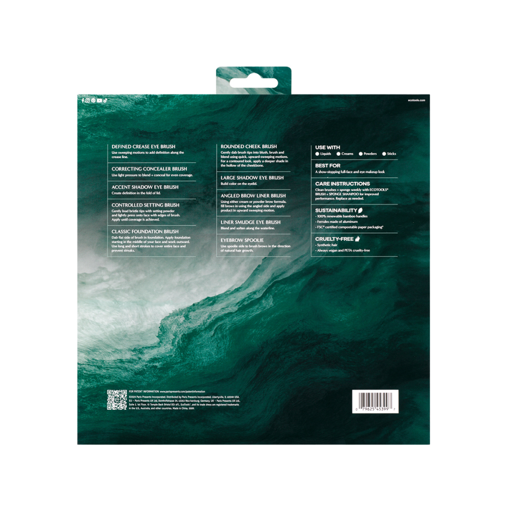 ECOTOOLS Набор кистей для макияжа / Winter Wonder Glam, фото 3
