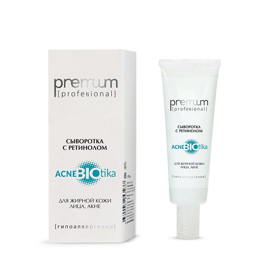 PREMIUM Сыворотка с ретинолом / Acne BIOtika 30 мл, фото 2