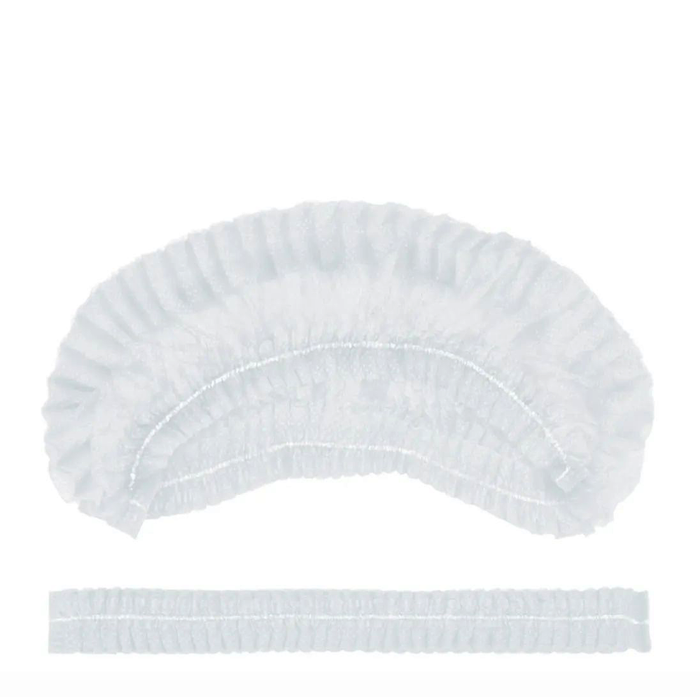 ЧИСТОВЬЕ Шапочка шарлотка медицинская из спанбонда, белый 50 шт, фото 1