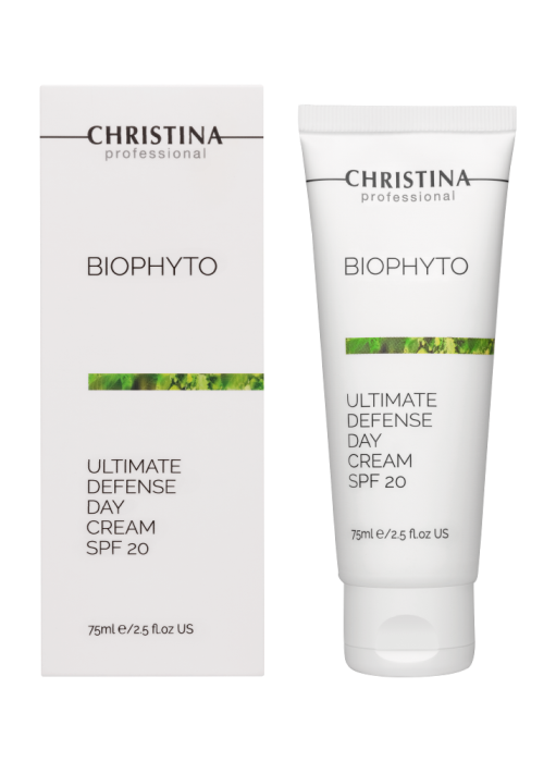 CHRISTINA Крем дневной Абсолютная защита SPF 20 / Ultimate Defense Day Cream Bio Phyto 75 мл, фото 2