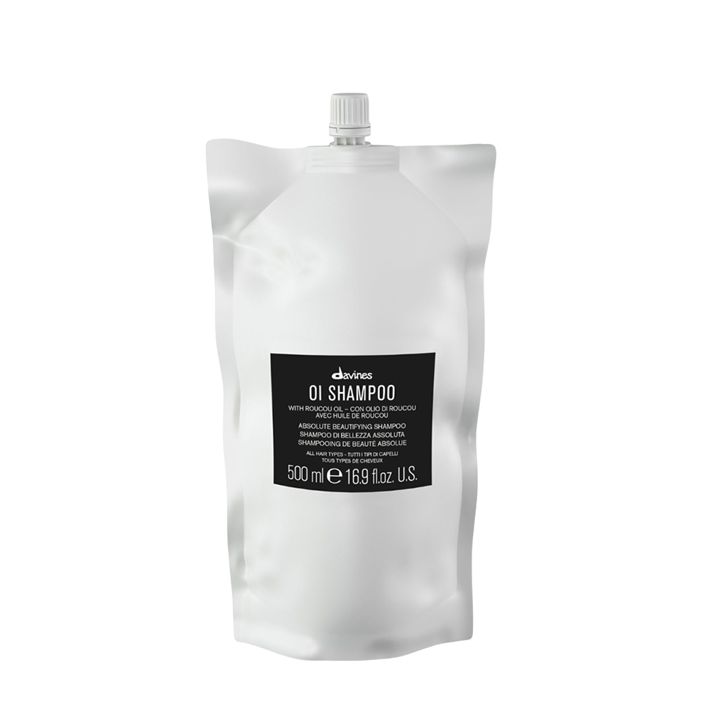 DAVINES SPA Шампунь для абсолютной красоты волос, рефил / OI ESSENTIAL HAIRCARE 500 мл, фото 1