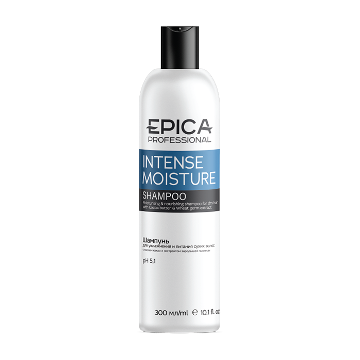 EPICA PROFESSIONAL Шампунь для увлажнения и питания сухих волос / Intense Moisture 300 мл, фото 1