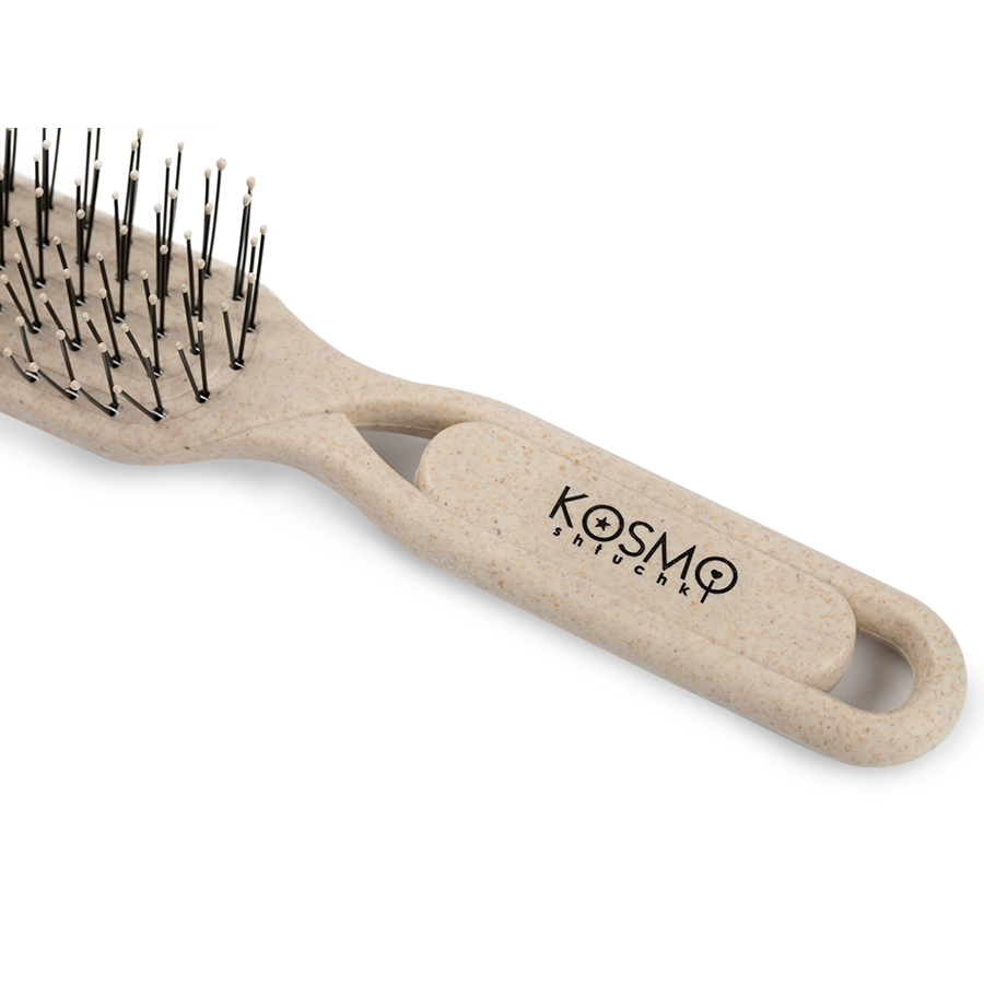 KOSMO SHTUCHKI Расческа прямая, бежевая / KOSMO SHTUCHKI, фото 4
