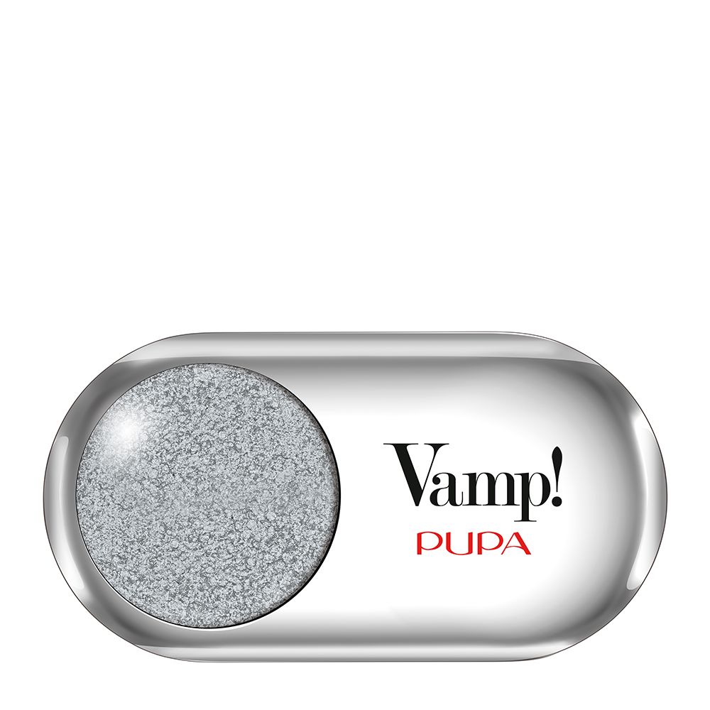 PUPA Тени для век с эффектом металлик, 302 Чистое серебро / VAMP! METALLIC 1,5 гр, фото 1