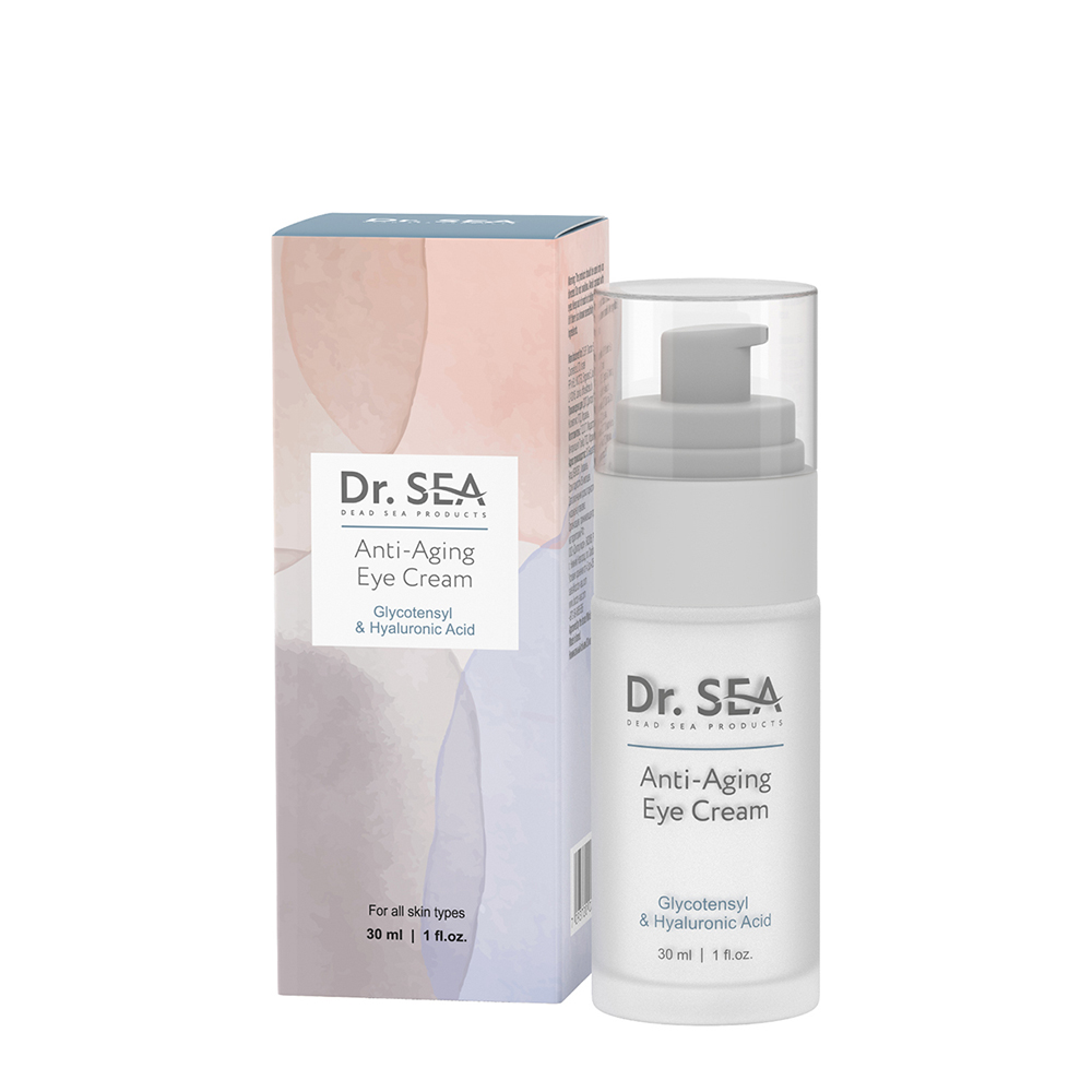 DR. SEA Крем антивозрастной для глаз с комплексом Glycotensyl и гиалуроновой кислотой / Dr.Sea 30 мл, фото 2
