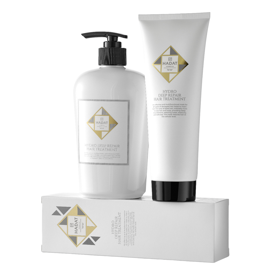 HADAT COSMETICS Маска интенсивно восстанавливающая / Hydro Deep Repair Hair Treatment 250 мл, фото 2