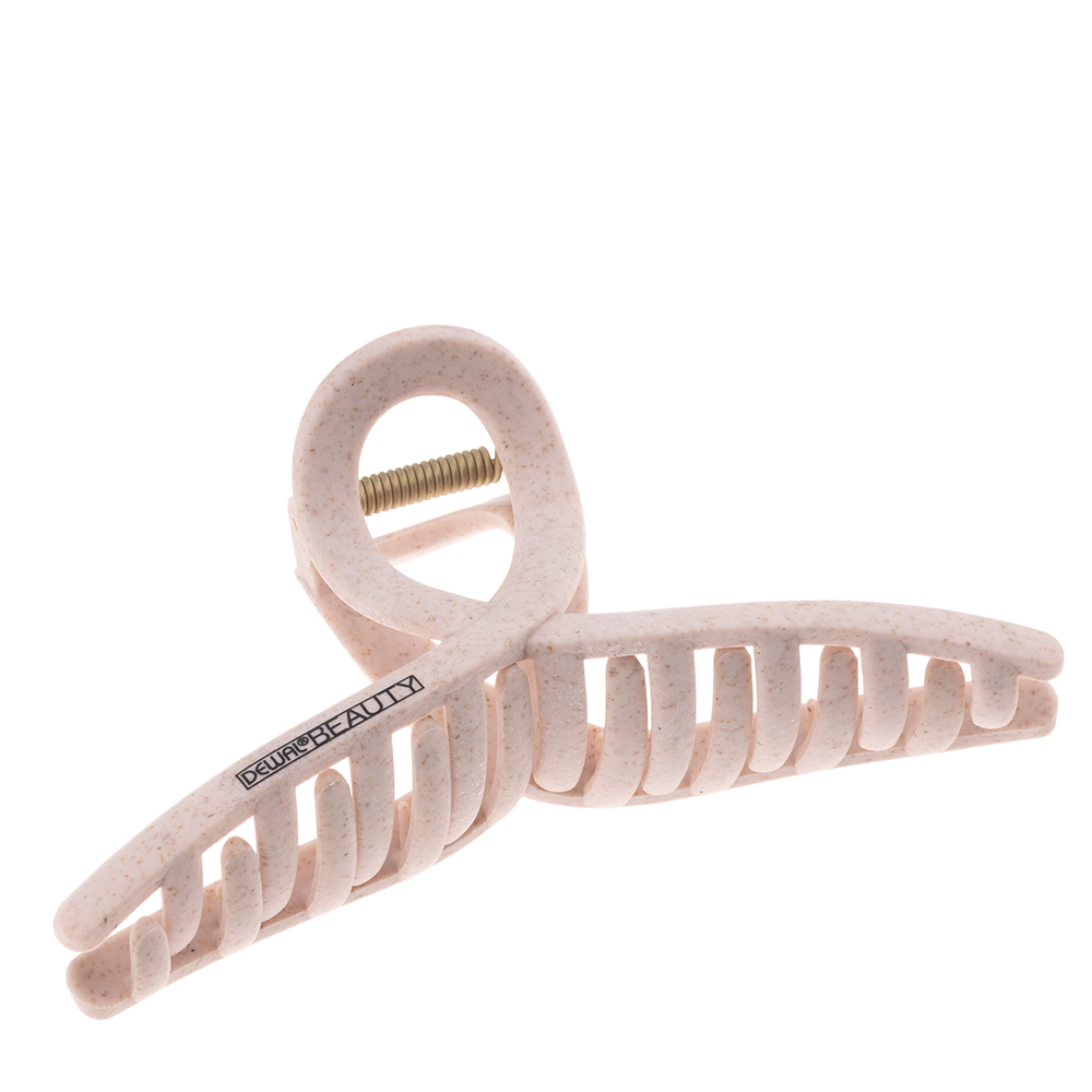 DEWAL BEAUTY Заколка-краб для волос, бабочка, розовая 1 шт, фото 1