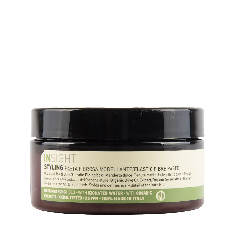 INSIGHT Паста моделирующая средней фиксации для волос / STYLING ELASTIC FIBRE PASTE 90 мл, фото 1