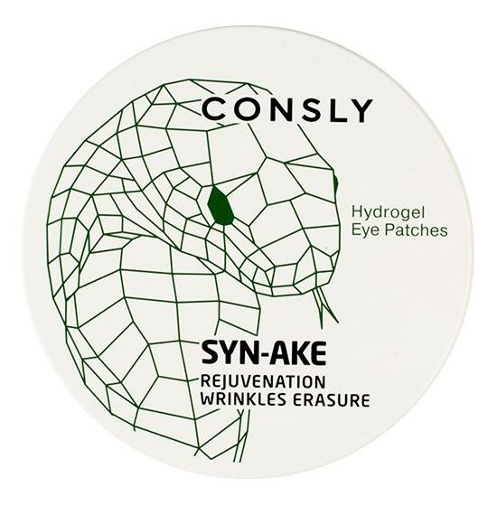 CONSLY Патчи гидрогелевые с пептидом Syn-Ake для области вокруг глаз 60 шт, фото 1