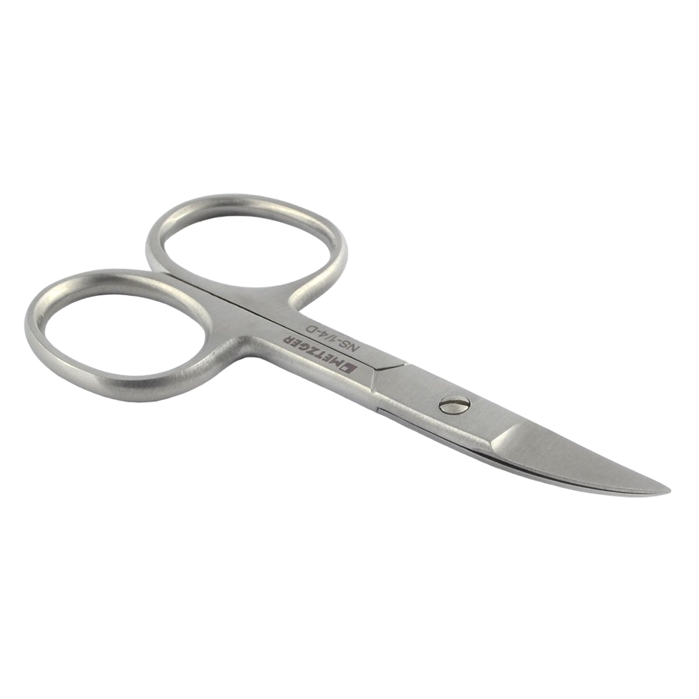 METZGER Ножницы для ногтей NS-1/4-D (CVD), изогнутые, матовые, фото 2