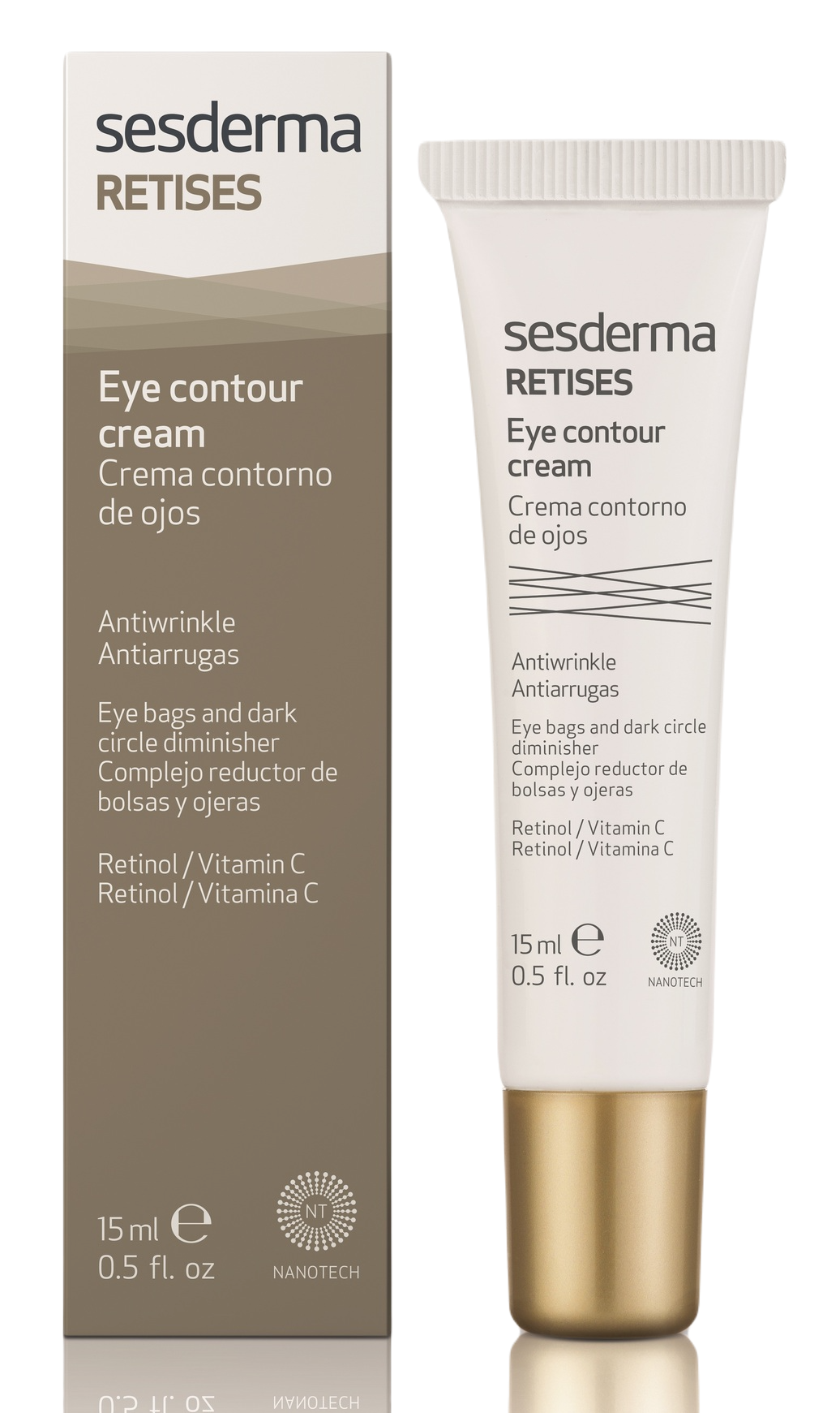 SESDERMA Крем-контур омолаживающий для век / RETISES 15 мл, фото 2