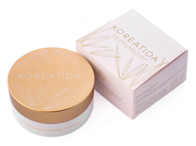 KOREATIDA Патчи гидрогелевые с пептидами и коллоидным золотом для глаз / peptide & gold hydrogel eye patch 60 шт, фото 1