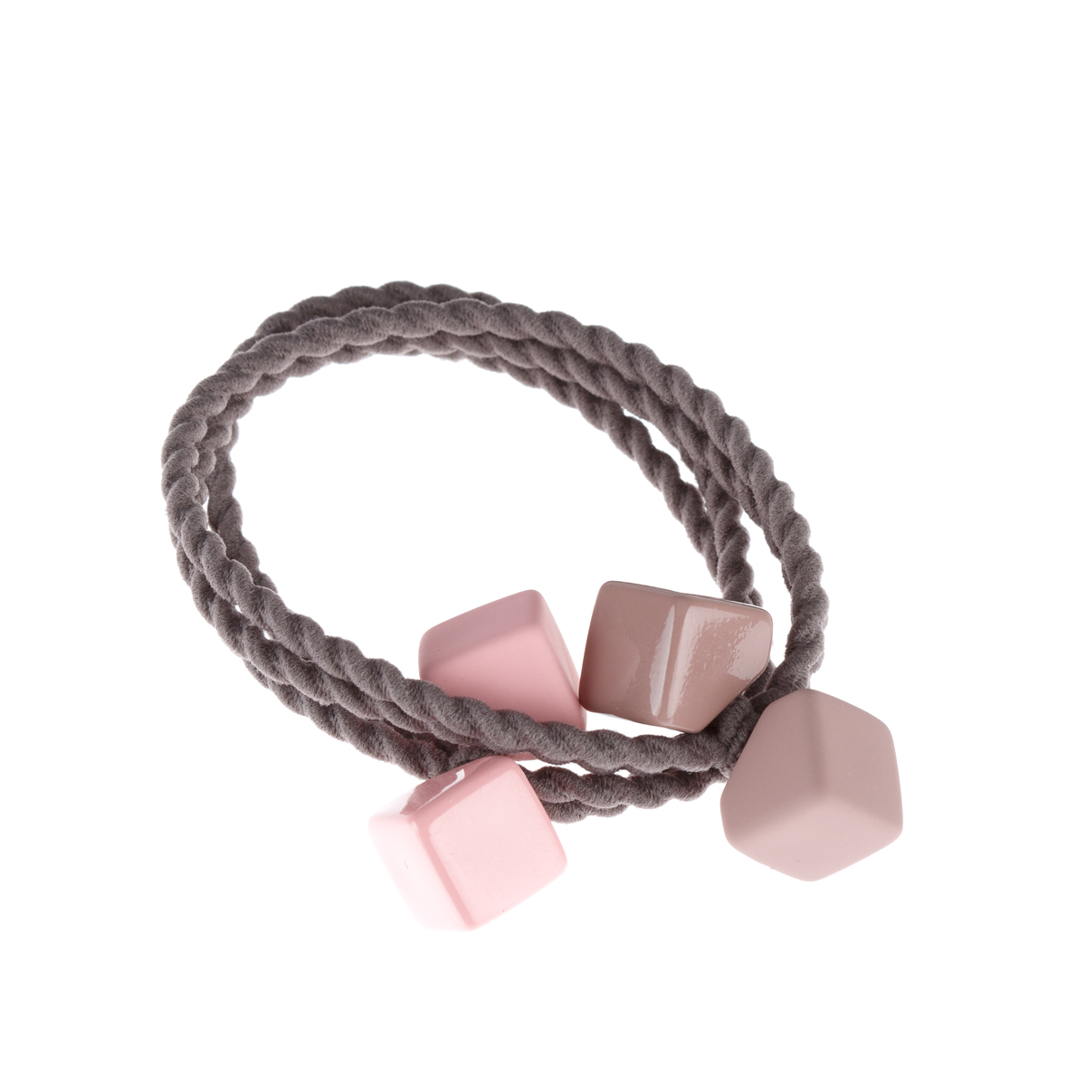 DEWAL BEAUTY Резинки для волос Цветные кубики мини / Dewal Beauty 2 шт, фото 1