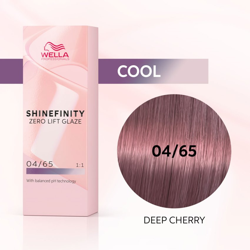 WELLA 04/65 гель-крем краска для волос / WE Shinefinity 60 мл, фото 3