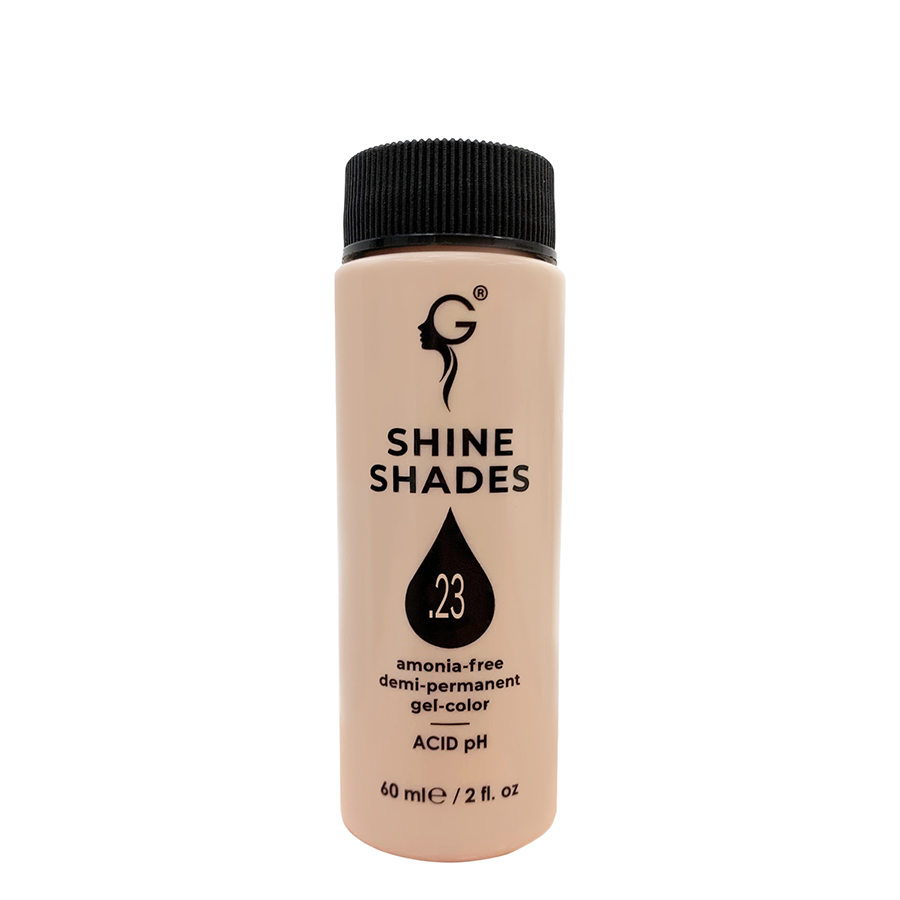 GERA Professional .23 гель-краситель для волос без аммиака / Shine Shades 60 мл, фото 2