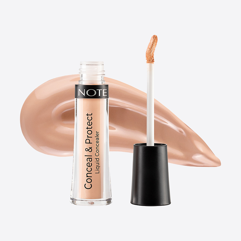 NOTE Консилер жидкий маскирующий защитный 07 / CONCEAL & PROTECT LIQUID CONCEALER 4,5 мл, фото 3