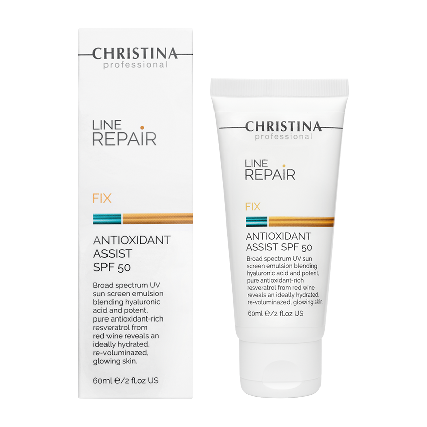 CHRISTINA Крем-флюид антиоксидантный SPF50 / Line Repair Fix Antioxidant Assist SPF50 60 мл, фото 2