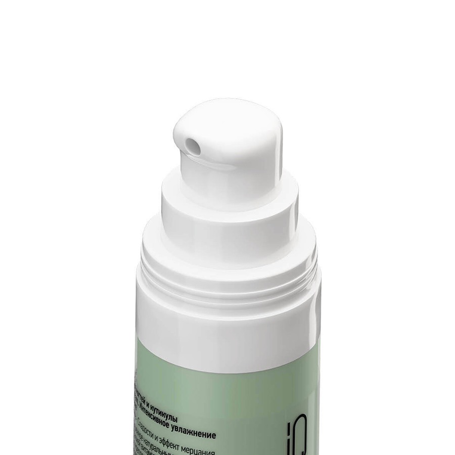 IQ BEAUTY Крем-масло для ногтей и кутикулы / Smoothie Oil Cream Cream Aloe & Mint 15 мл, фото 3