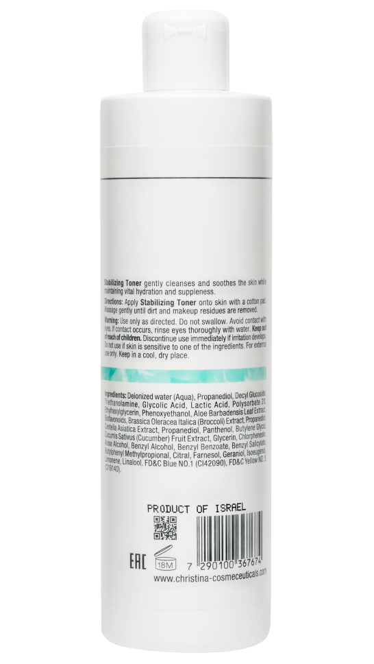 CHRISTINA Тоник восстанавливающий баланс / Stabilizing Toner Unstress 300 мл, фото 2