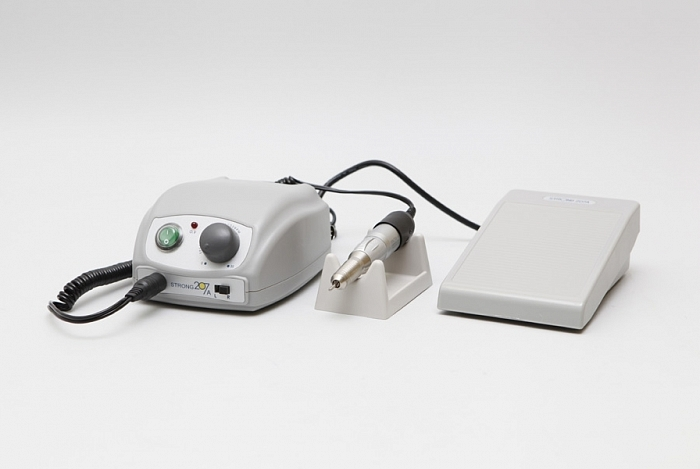 STRONG Аппарат для маникюра и педикюра 207А/120, с педалью, 30000 оборотов в минуту, в коробке / Strong, фото 3