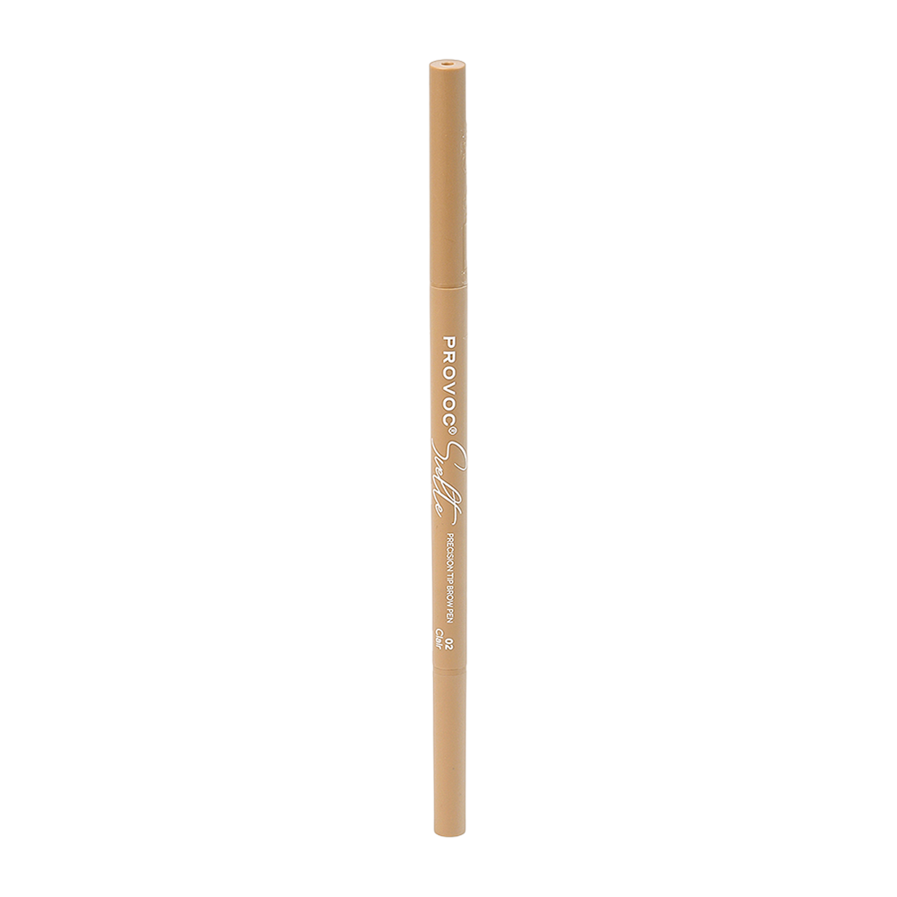 PROVOC Карандаш ультратонкий для бровей, 02 светлый блонд / SVELTE Precision Tip brow pen Clair 0,05 г, фото 1