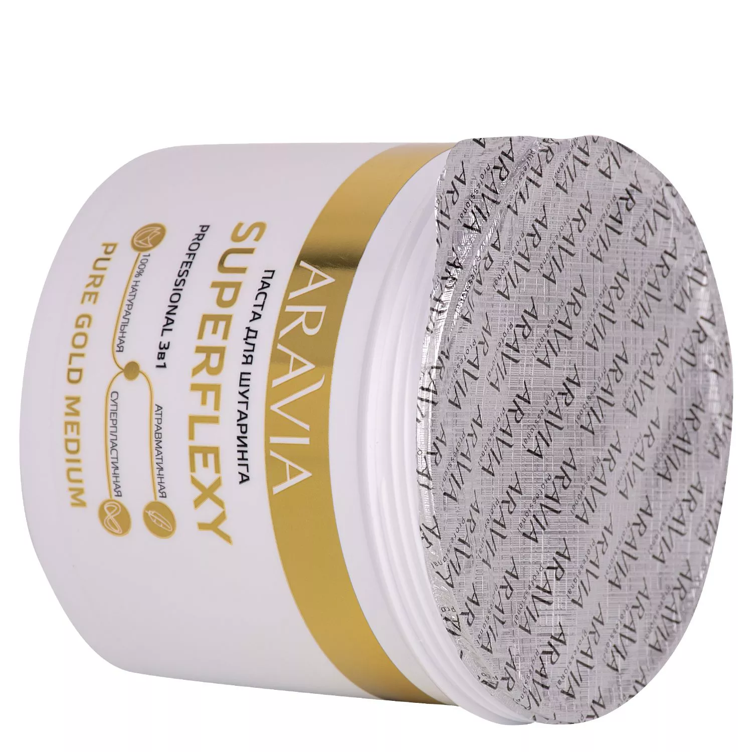 ARAVIA Professional Паста для шугаринга / SUPERFLEXY PURE GOLD 750 г, фото 2