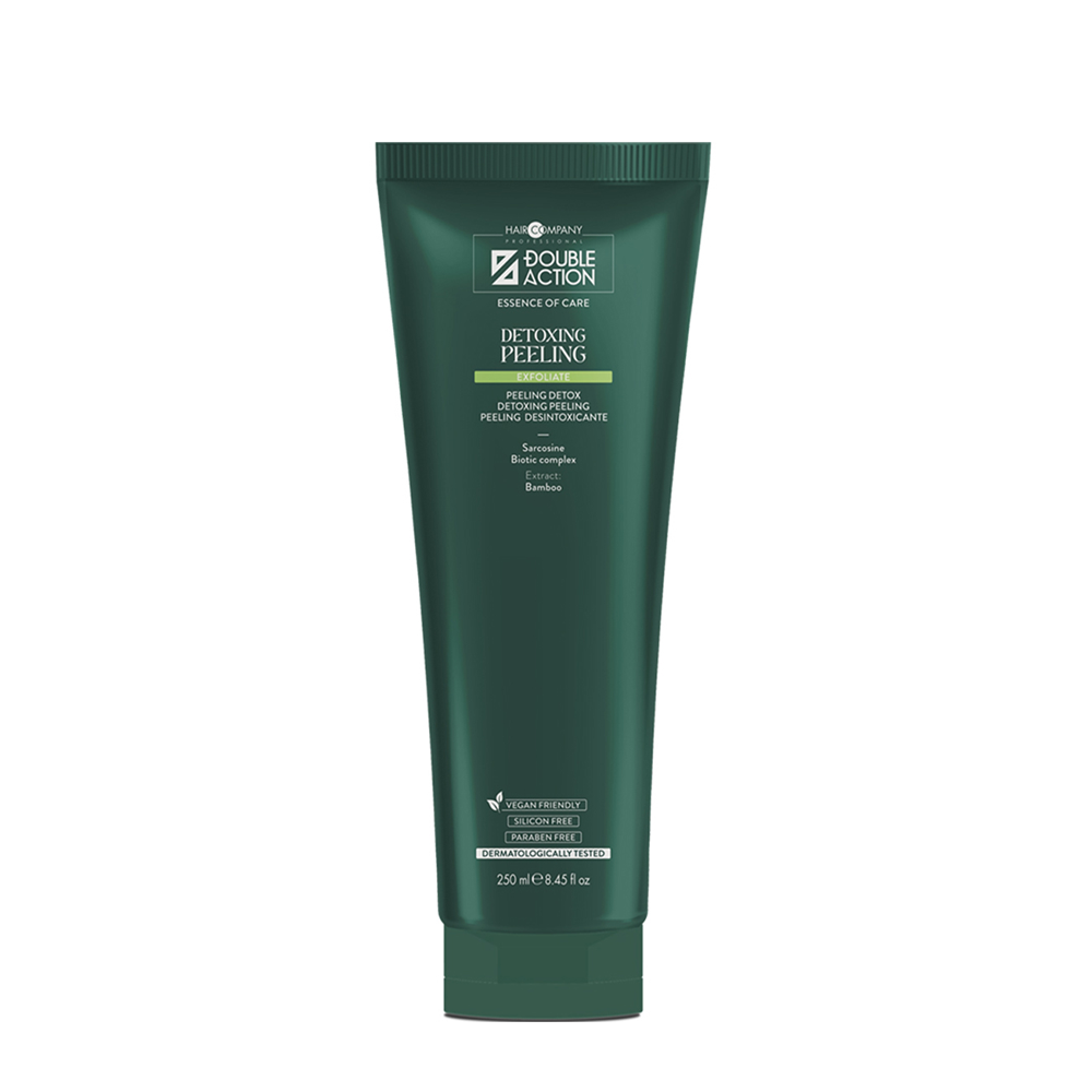 HAIR COMPANY Крем-скраб отшелушивающий детокс для кожи головы / DOUBLE ACTION 250 мл, фото 1