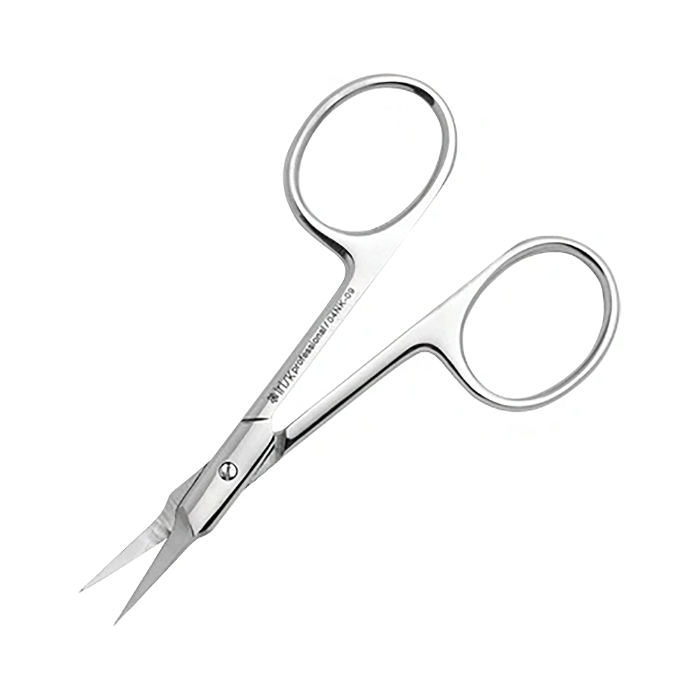 IRISK PROFESSIONAL Ножницы для кутикулы 04NK-09 глянцевые, ручная заточка, длина 9 см, фото 3