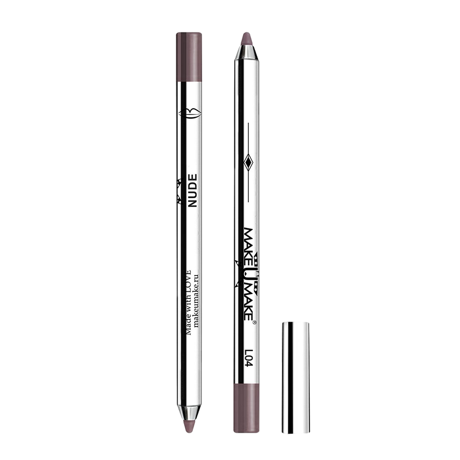 MAKE U MAKE Помада-карандаш 18 часов, L04 нюд / MAKEUMAKE 1,2 гр, фото 2