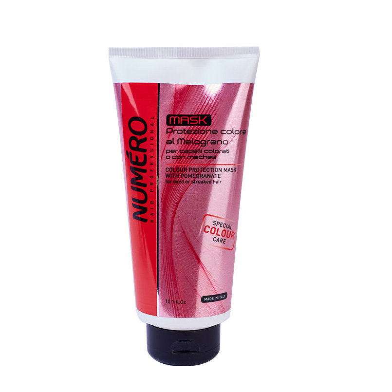 BRELIL PROFESSIONAL Маска с экстрактом граната для защиты цвета окрашенных и мелированных волос / Numero 300 мл, фото 1