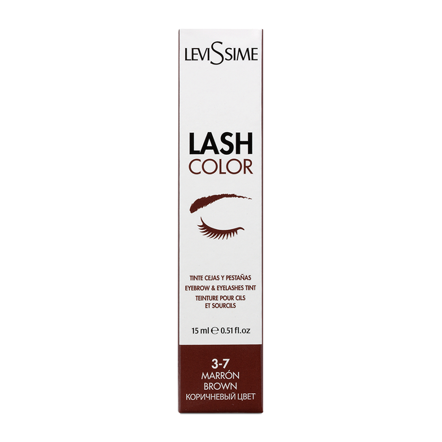 LEVISSIME Краска для бровей и ресниц, № 3.7 коричневый / Lash Color 15 мл, фото 2
