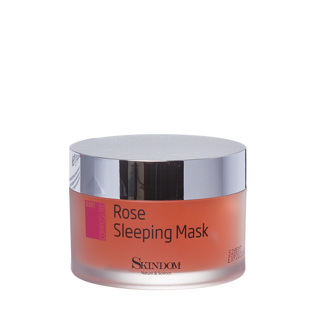 SKINDOM Крем-маска ночная с экстрактом розы / ROSE SLEEPING MASK 50 мл, фото 1
