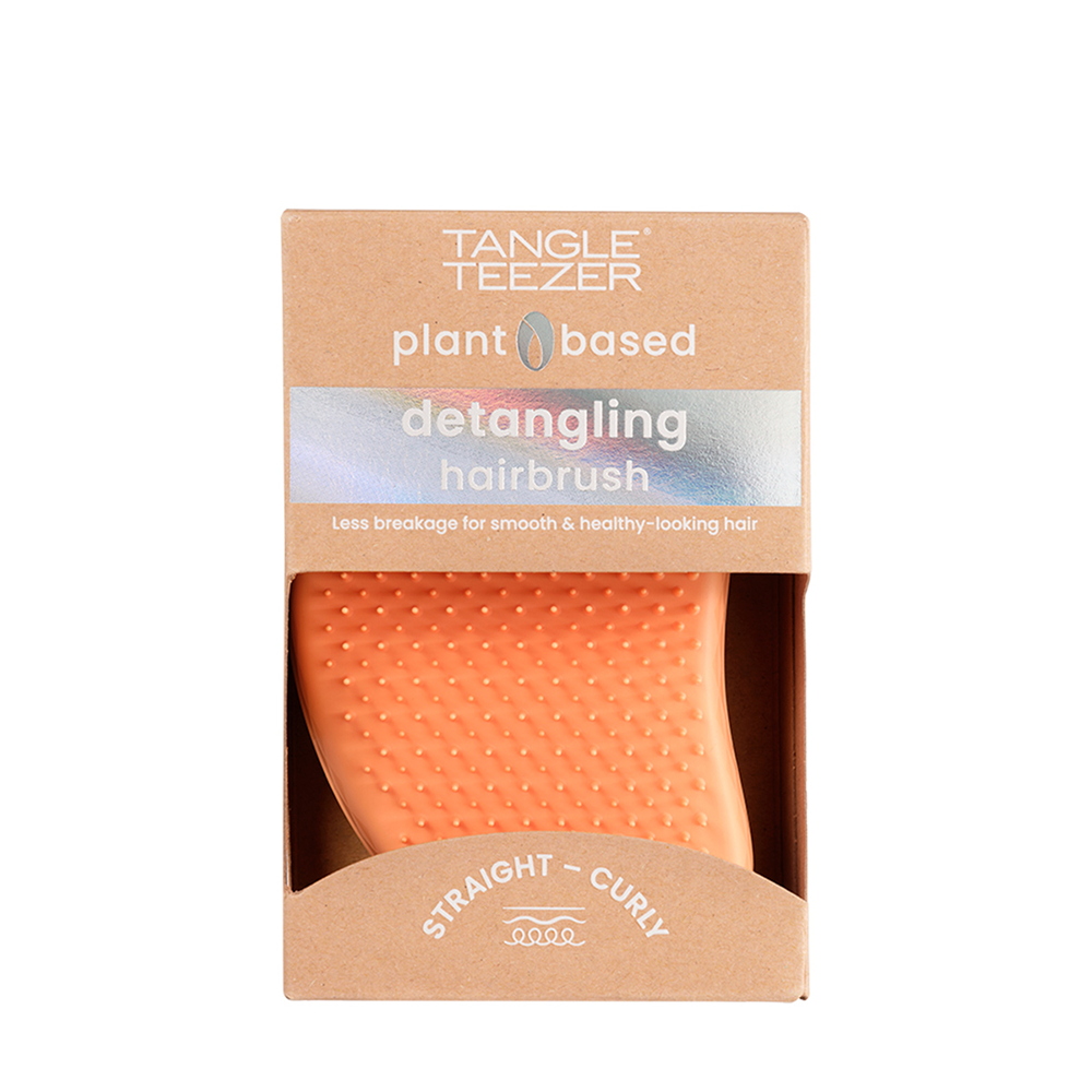 TANGLE TEEZER Расческа для волос / The Original Plant Brush Sunshine Orange, фото 5