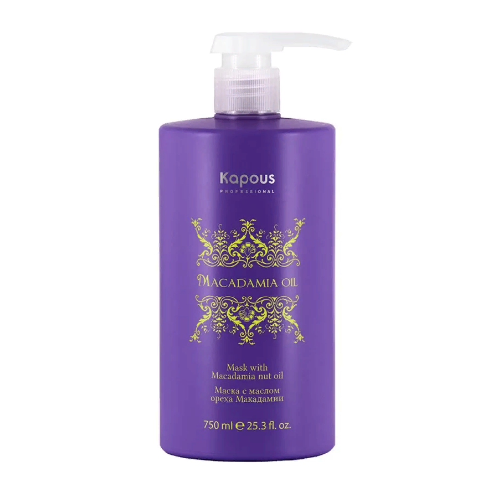 KAPOUS Маска для волос с маслом ореха Макадамии / Macadamia Oil 750 мл, фото 1